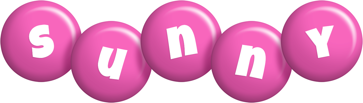 Sunny candy-pink logo