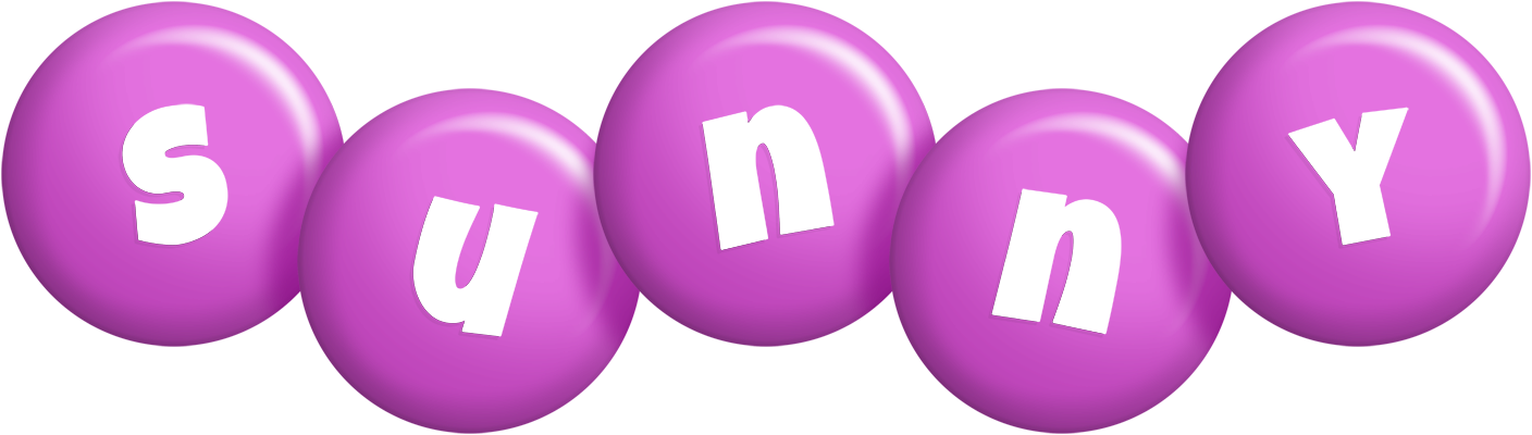 Sunny candy-purple logo