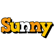 Sunny cartoon logo