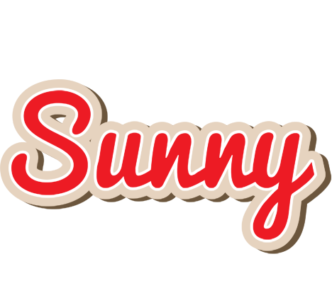 Sunny chocolate logo