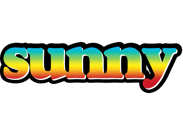 Sunny color logo