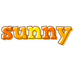 Sunny desert logo