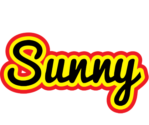 Sunny flaming logo