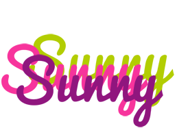 Sunny flowers logo