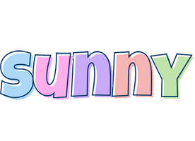 Sunny pastel logo
