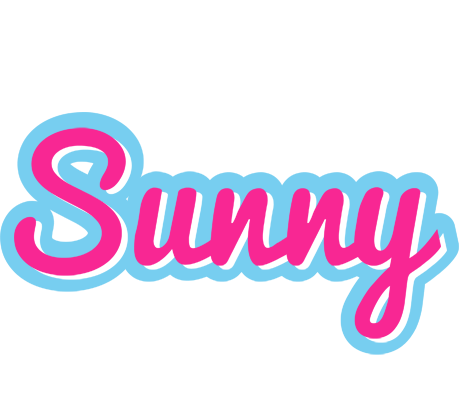 Sunny popstar logo