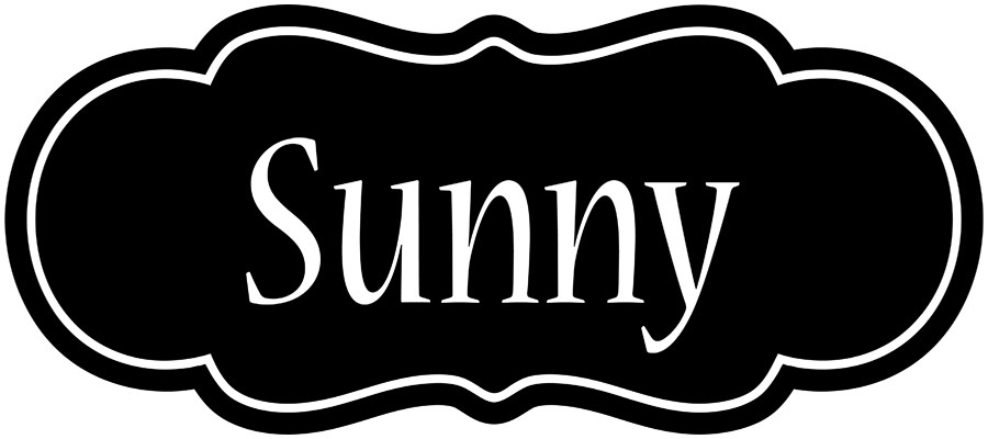 Sunny welcome logo