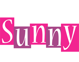 Sunny whine logo