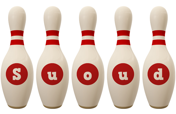 Suoud bowling-pin logo
