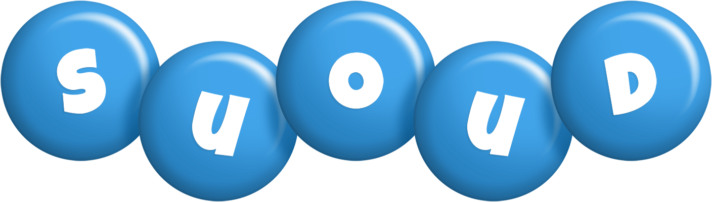 Suoud candy-blue logo