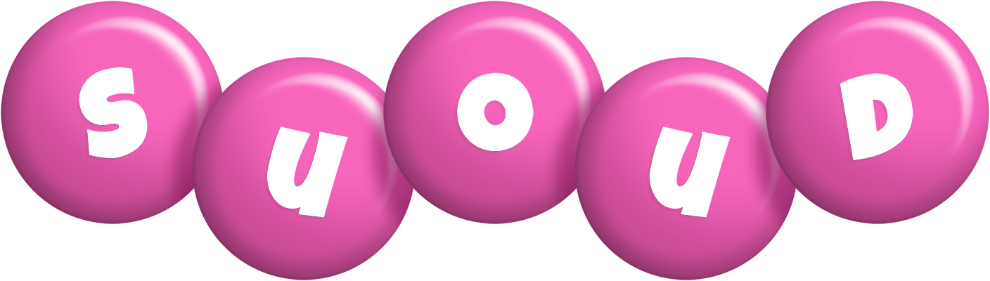 Suoud candy-pink logo