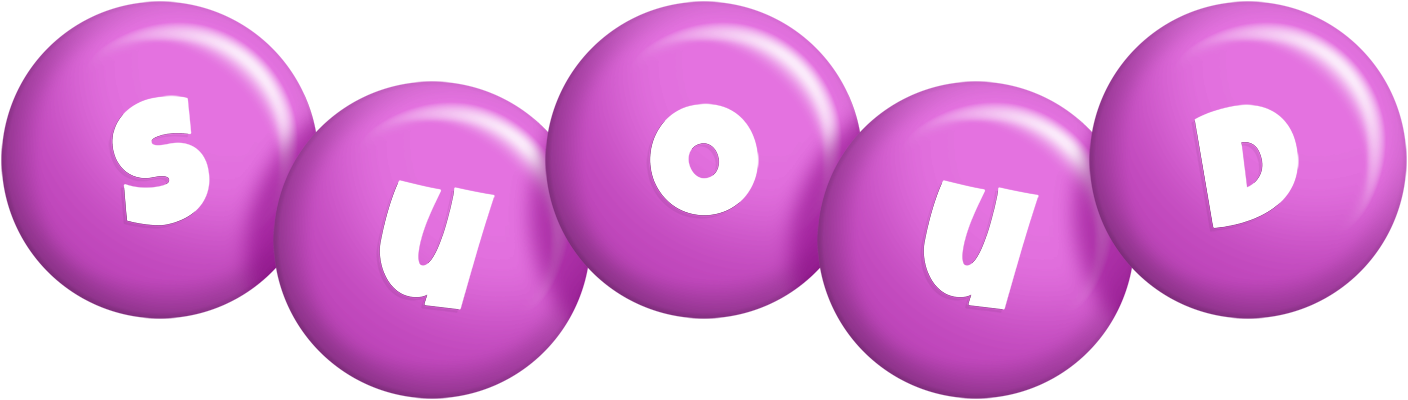 Suoud candy-purple logo