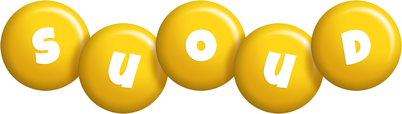 Suoud candy-yellow logo