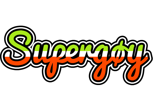SUPERGØY logo effect. Colorful text effects in various flavors. Customize your own text here: https://www.textgiraffe.com/logos/superfun/