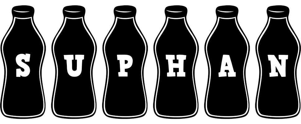 Suphan bottle logo