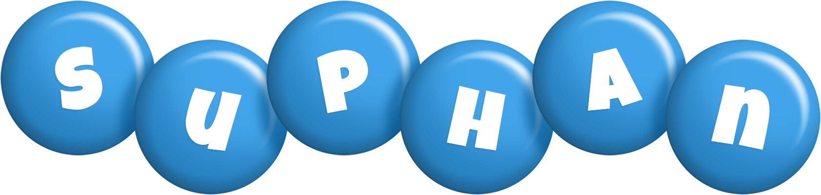 Suphan candy-blue logo