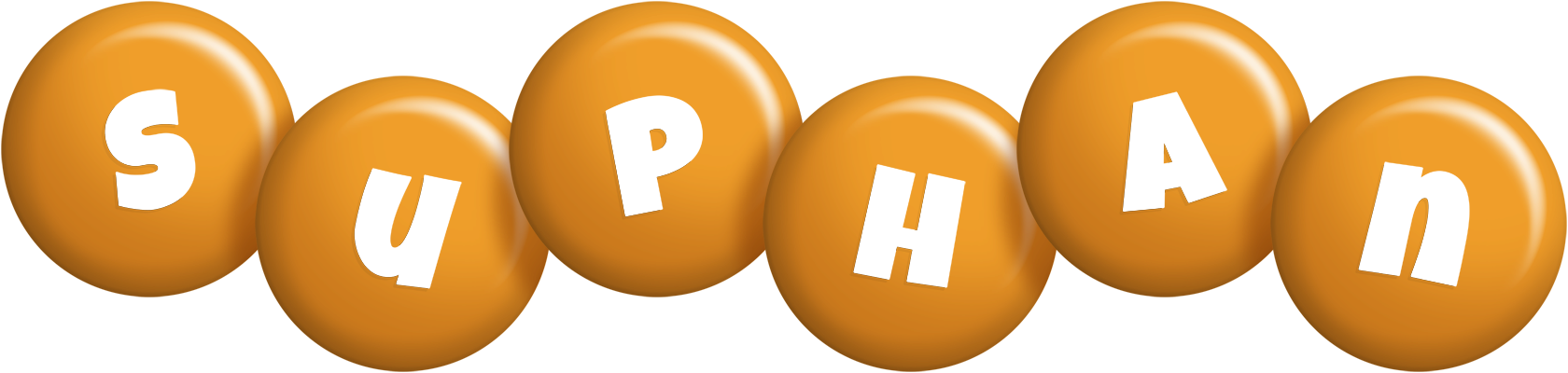 Suphan candy-orange logo