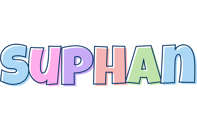 Suphan pastel logo