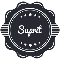 Suprit badge logo