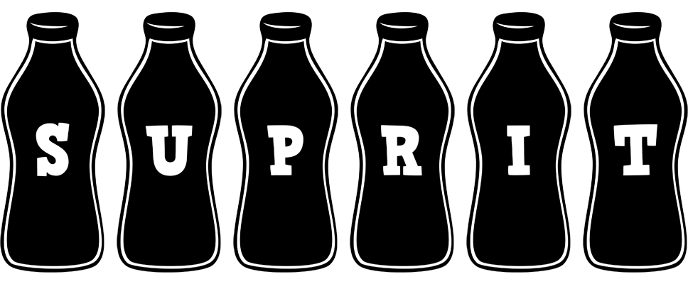 Suprit bottle logo