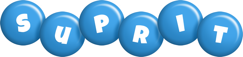 Suprit candy-blue logo