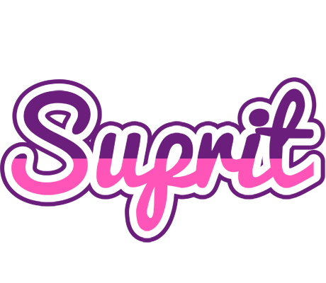 Suprit cheerful logo