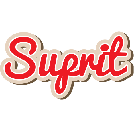 Suprit chocolate logo