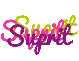 Suprit flowers logo