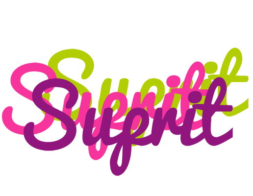Suprit flowers logo