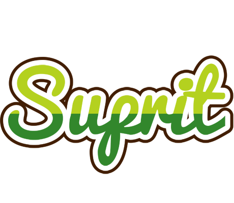 Suprit golfing logo