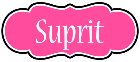 Suprit invitation logo