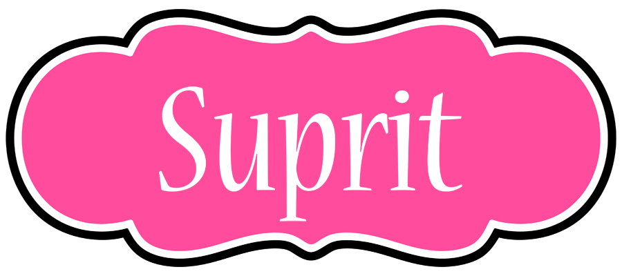 Suprit invitation logo