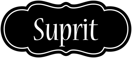 Suprit welcome logo