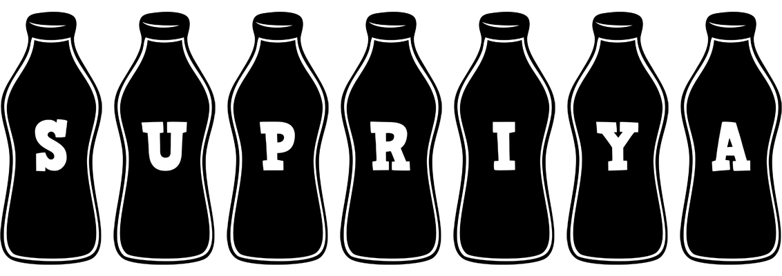 Supriya bottle logo