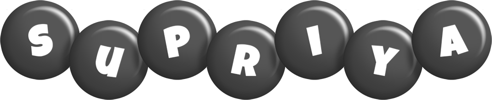 Supriya candy-black logo