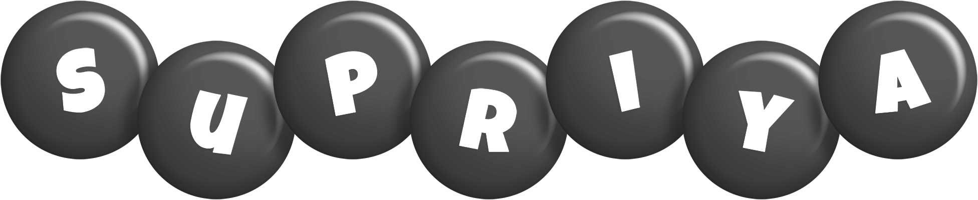 Supriya candy-black logo