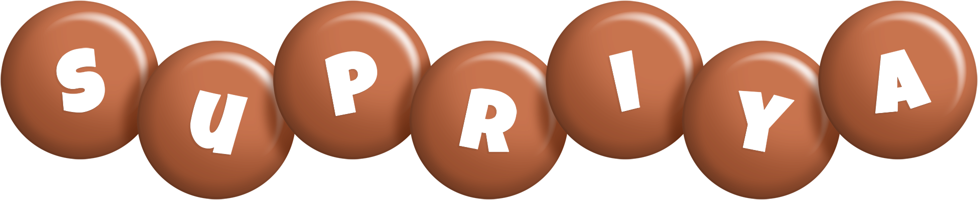 Supriya candy-brown logo