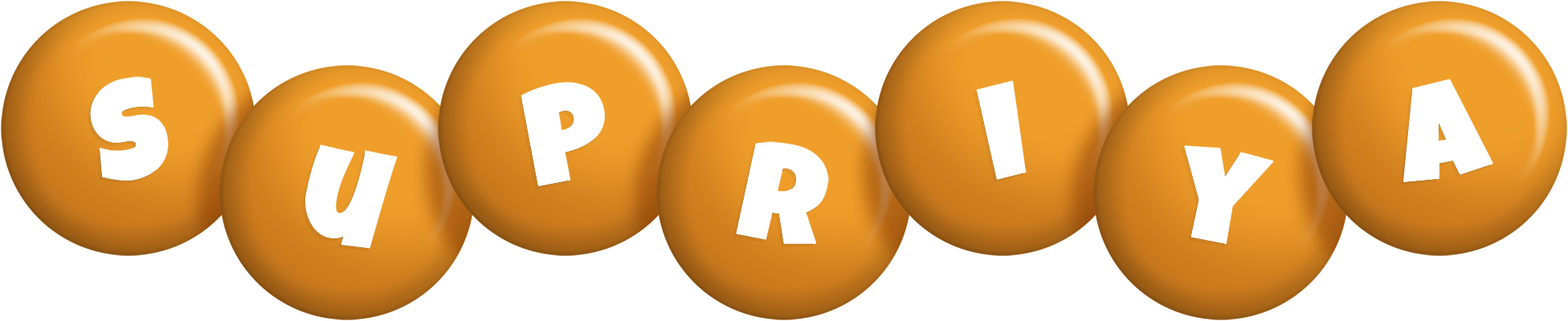 Supriya candy-orange logo