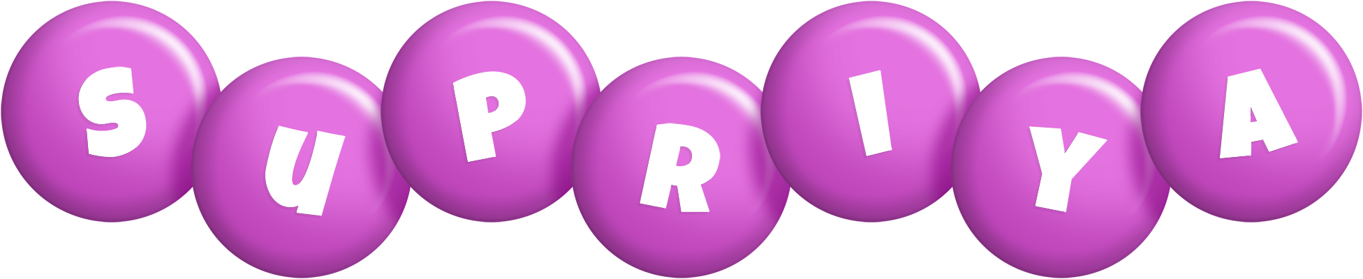 Supriya candy-purple logo