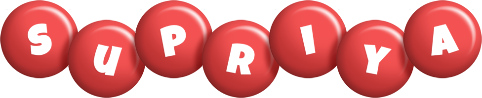 Supriya candy-red logo