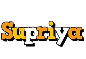 Supriya cartoon logo