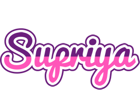 Supriya cheerful logo