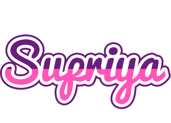 Supriya cheerful logo