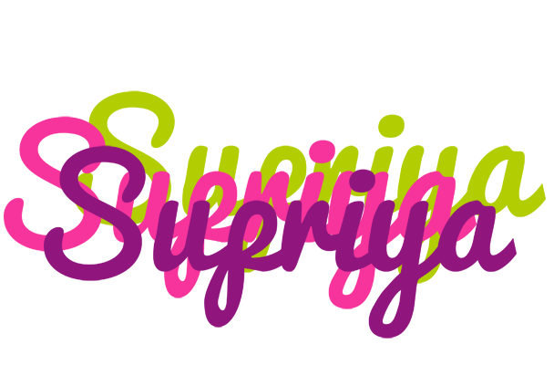 Supriya flowers logo