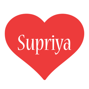 Supriya love logo