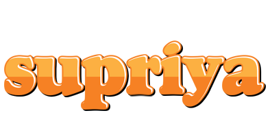 Supriya orange logo