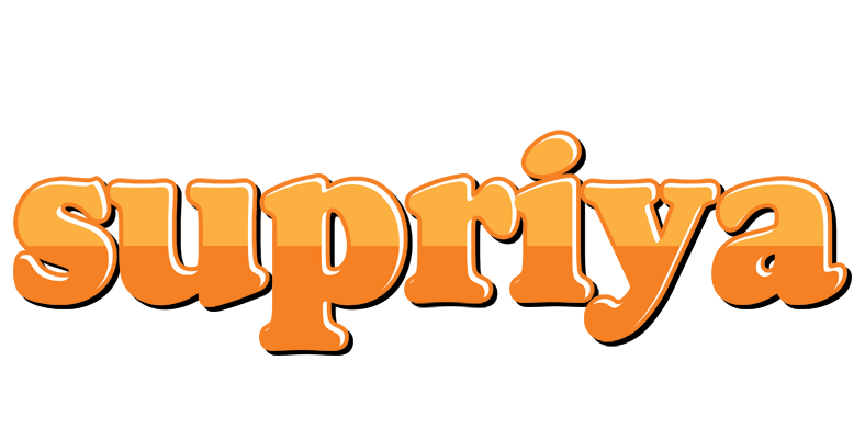 Supriya orange logo