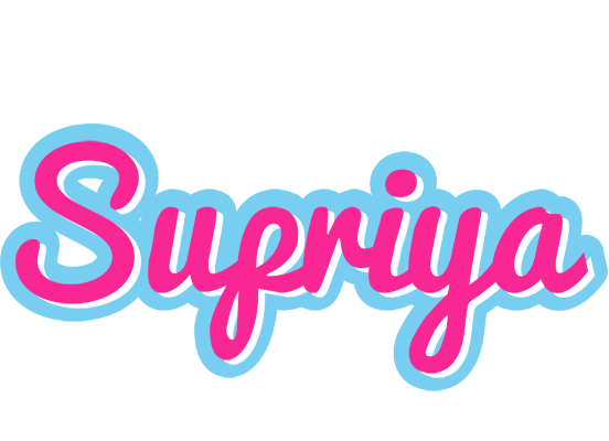 Supriya popstar logo