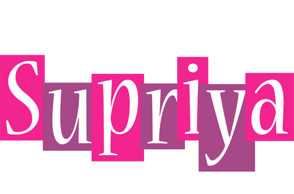 Supriya whine logo