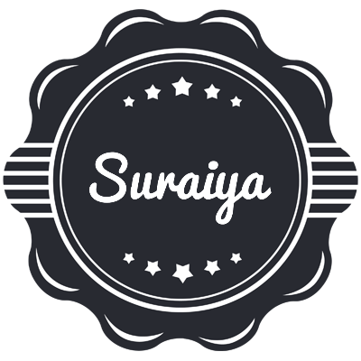 Suraiya badge logo